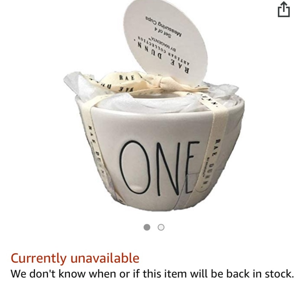 Looking for Rae Dunn measuring cups